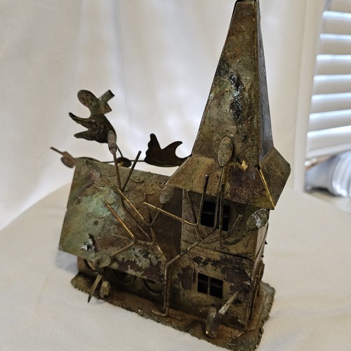 Copper tin church - tin, wind