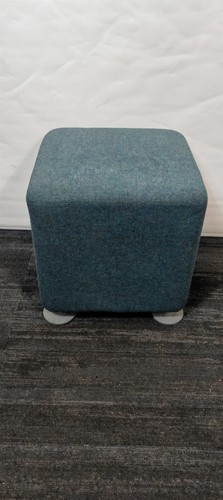 Steelcase teal stool - steelcase,
