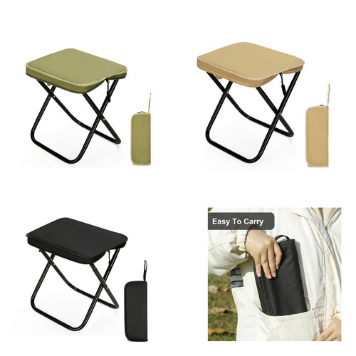 Folding camping stools - folding,