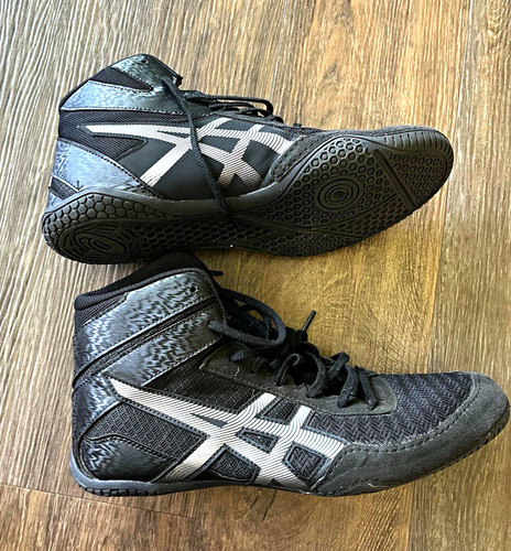 Asics black gray high - asics,