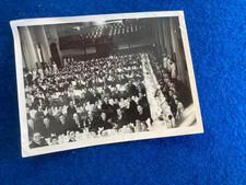 HOME FROM WAR  GRIMSBY TELEPHONE EXCHANGE ENGINEERS ETC  TOWN HALL 1946 DINNER