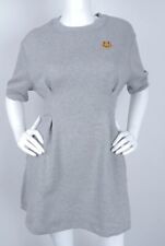 KENZO Women's Tiger Crest Grey Sweatshirt Dress size S