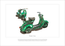 Fine Art Print depicting the