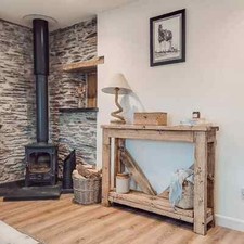 Cera Console Table Rustic