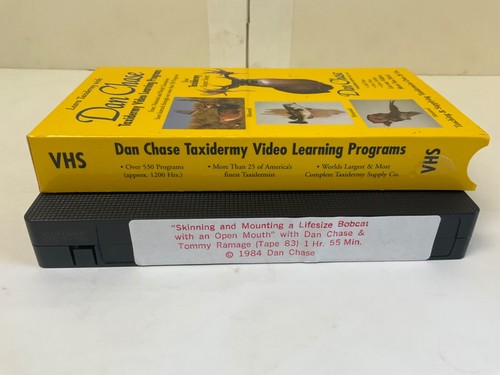 Tested dan chase taxidermy vhs - taxidermy,