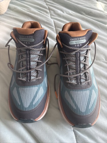 Worn once sketchers waterproof - worn,