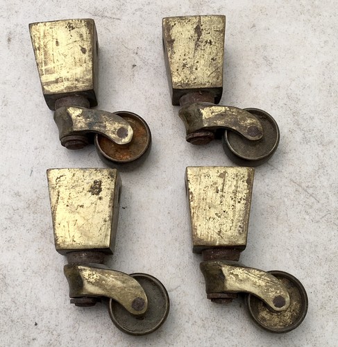 Set four solid brass - solid,