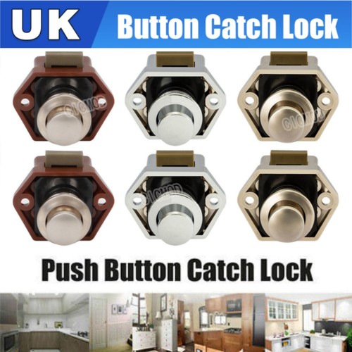 Push button catch - button, lock