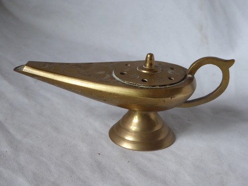 Vintage genie lamp ornamental - vintage,