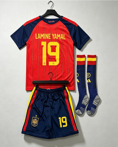 Spain home kids football - home,