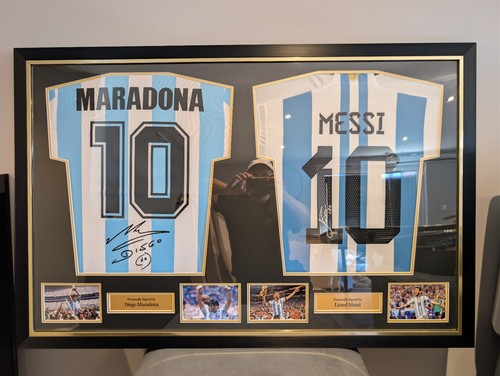 Messi maradona signed - messi, &