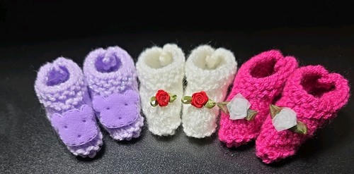 Pairs dolls shoes fit baby - 3,