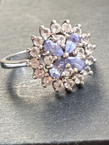 Sterling silver ring with