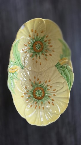 Carlton ware yellow poppy dish - ware,