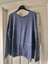 POETRY COTTON BUTTON BACK JACQUARD JUMPER SIZE 18