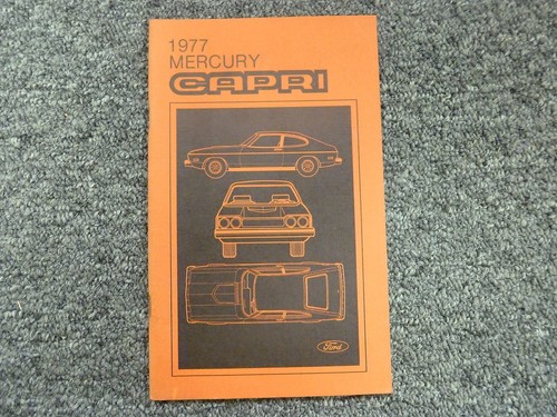 1977 mercury capri coupe - 1977,
