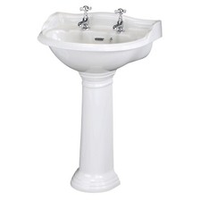 500mm basin full pedestal - &,