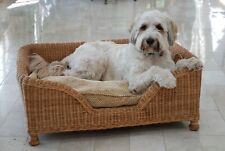 Medium wicker dog bed
