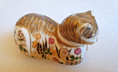 Royal crown derby - royal, cat