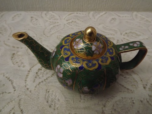 Chinese cloisonne miniature - cloisonne,