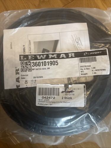 Lewmar hatch seal meter - mp,
