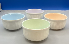 (4) WEDGWOOD Nantucket Basket