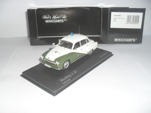 Minichamps 1958 wartburg a311 - wartburg,