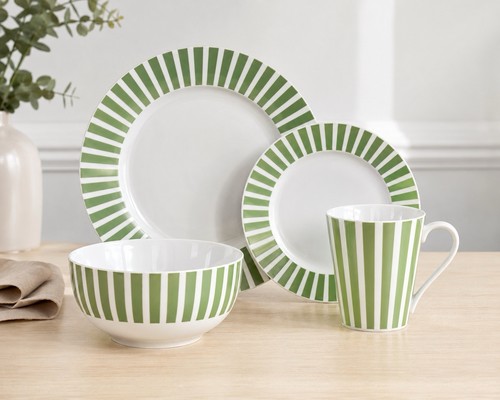 Piece porcelain dinner set - porcelain,