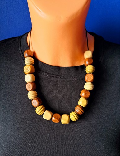 Chunky wooden bead - chunky,