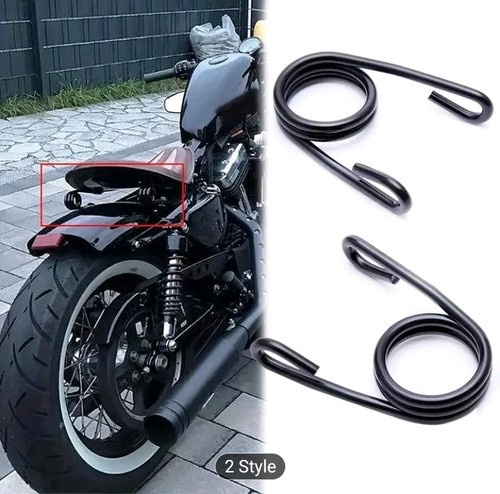 Black solo seat springs - 3",