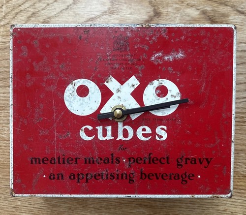 Vintage oxo cubes red - vintage,