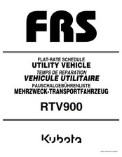KUBOTA RTV900 FRS FLAT RATE