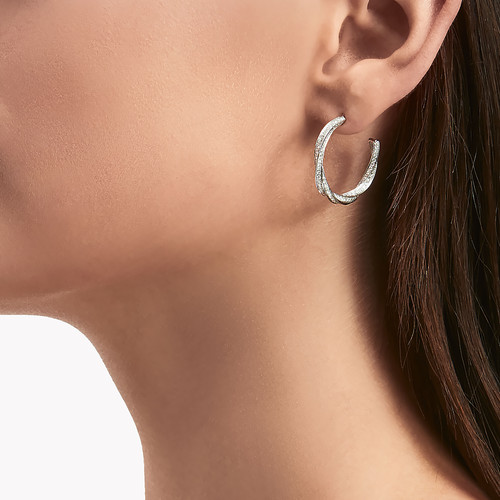 14k white gold - gold, round