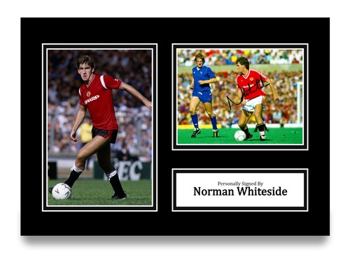 Norman whiteside hand - whiteside, signed