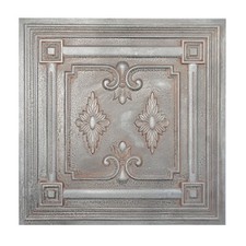 Distressed Tin Ceiling Tiles Easy to Install PVC Panel PL63 Weathered iron 10pcs