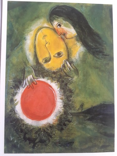 Art postcard marc chagall - ,