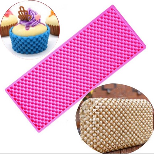 Pearl border silicone cake - pearl,