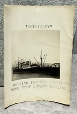 1947 Photo SS Brittany British