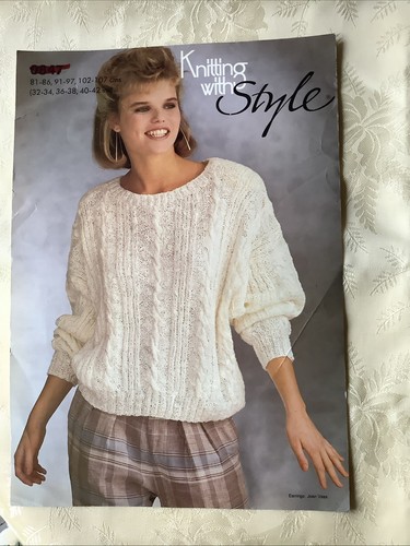 Style knitting pattern 0847