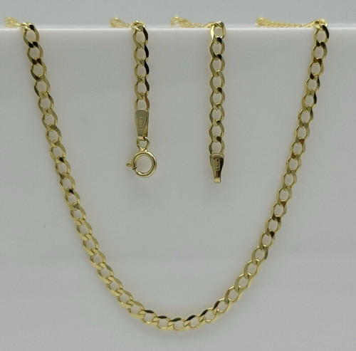 375 9ct solid - gold, 3mm