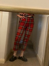 Vivienne Westwood, red label Tartan trousers