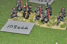 28mm renaissance / samurai - ninjas 10 figs - (103466)