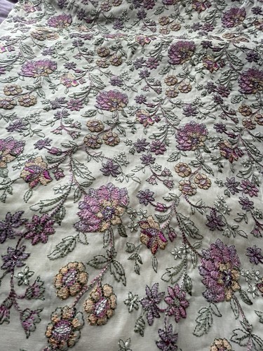 Bareeze unstitched cream