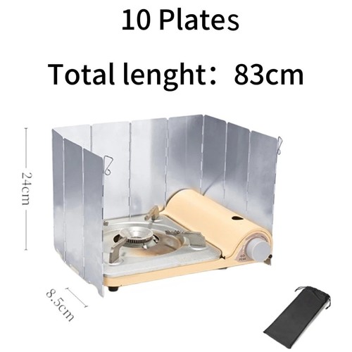 Camping gas stove wind - wind, shield