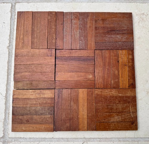 Vintage hardwood parquet - vintage,