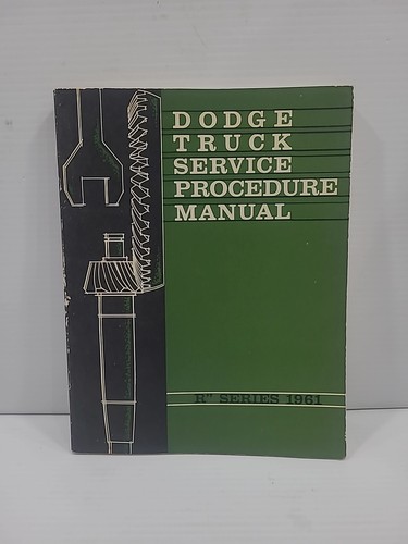1961 dodge truck service - dodge,