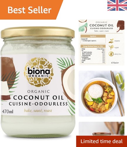 Odourless organic coconut oil - organic,