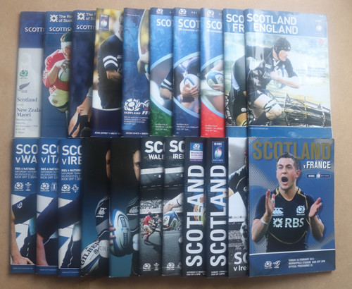 Scotland rugby union programme - union,