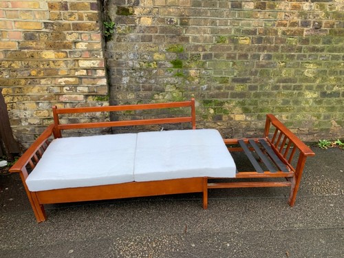 Vintage retro teak wood - , 2