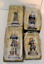 4X EAGLEMOSS GAME OF THRONES FIGURINES THE HOUND JON SNOW TYRION BAELISH NEW